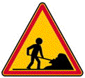 An obnoxious 90s 'under construction' gif